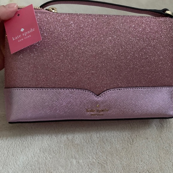 ❌SOLD❌LAST ONE!! 👀 NWT Kate Spade Glitter Purse - Picture 2 of 8